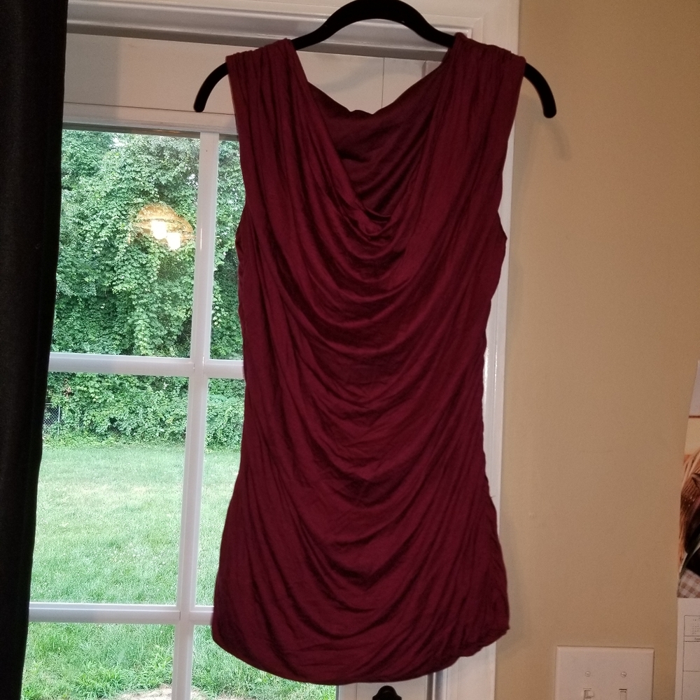 NWT - Maurices fitted cowl neck top - XL